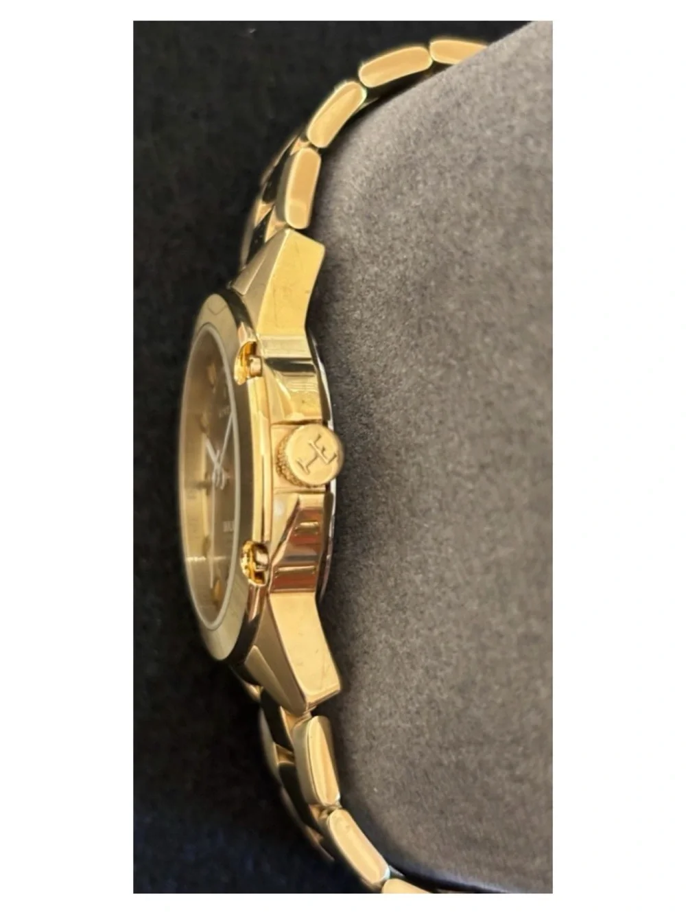 NWOT** Anthropologie TRIWA Skala Unisex Watch In. Champagne Gold **Needs Battery
